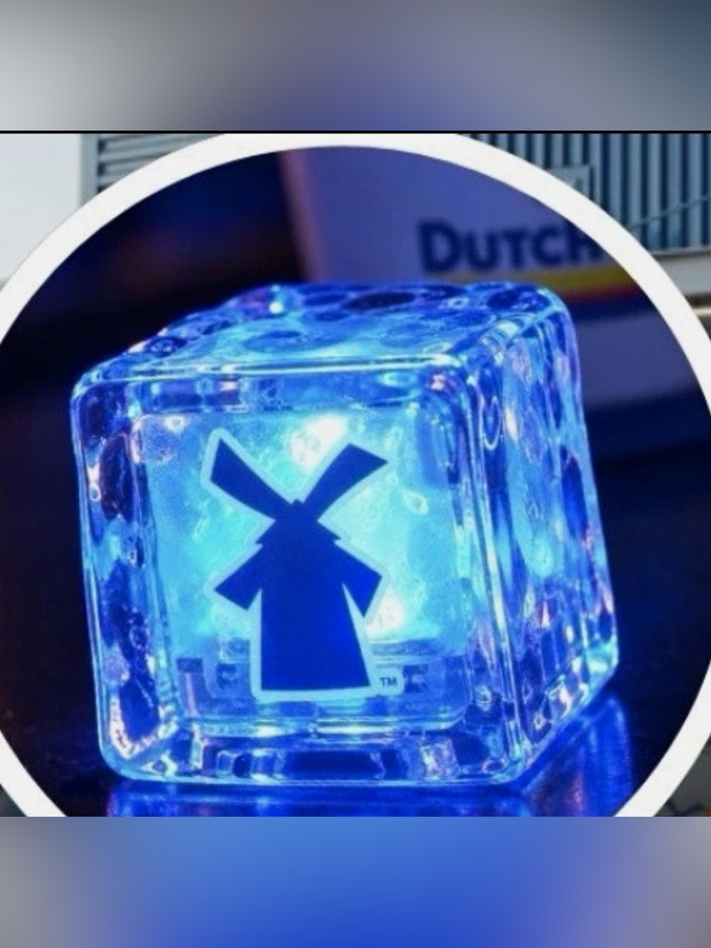 Dutch Bros LED ice Cube by Dutch Bros collectable sep 2026 new novelty mystery